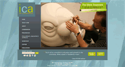 Desktop Screenshot of ica-artconservation.org